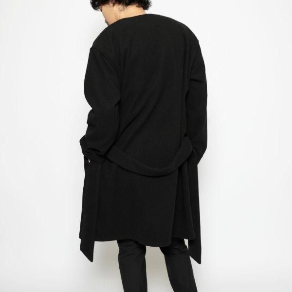 ルードギャラリーNOCOLLAR LONG COAT出品23日日曜日まで