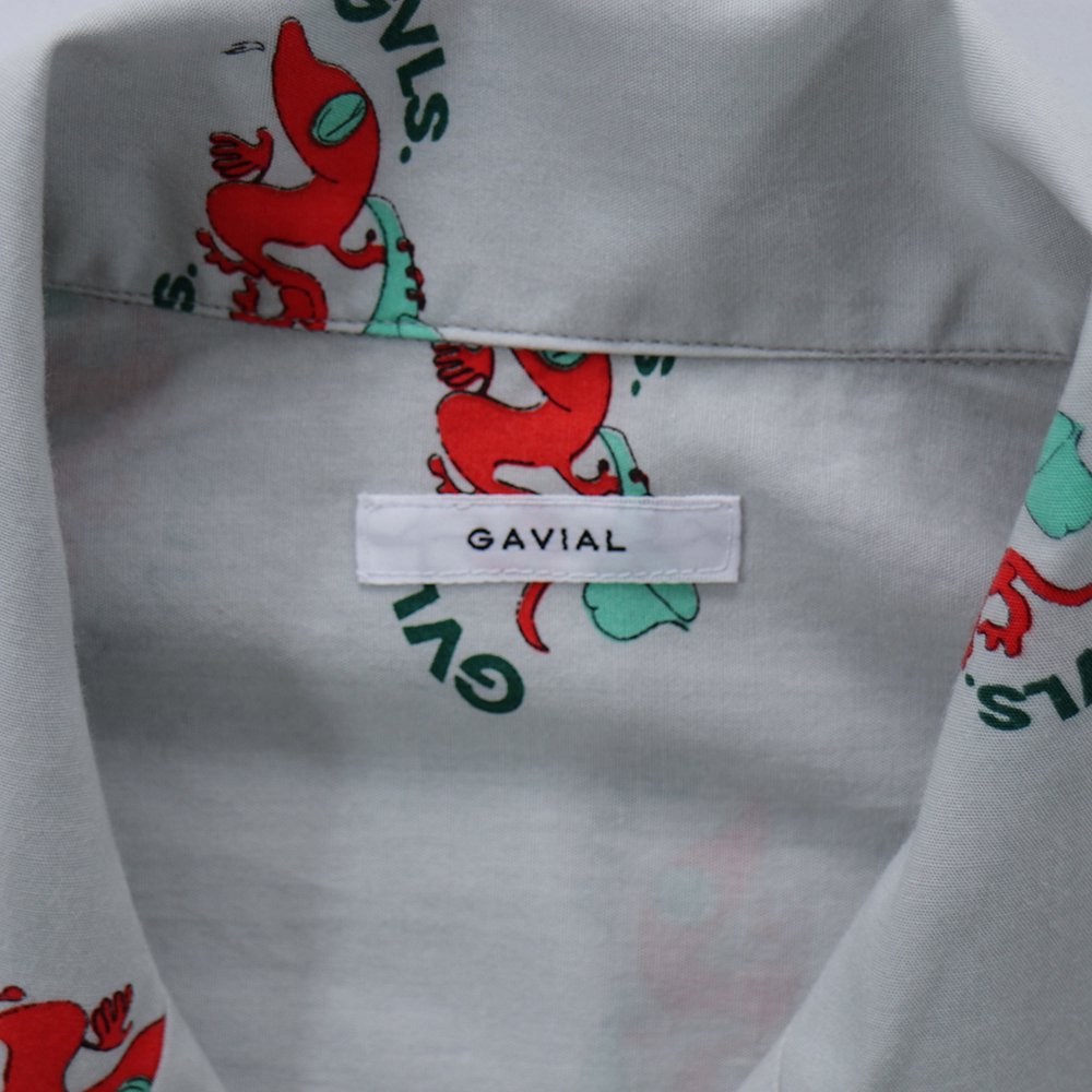 GAVIAL 【24SSご予約商品】s/s aloha shirts “yamori”