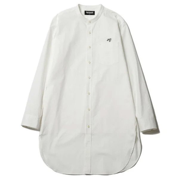 <img class='new_mark_img1' src='https://img.shop-pro.jp/img/new/icons20.gif' style='border:none;display:inline;margin:0px;padding:0px;width:auto;' />LOGO EMB BAND COLLAR LONG SHIRT
