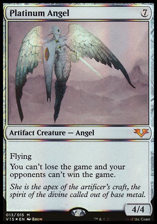 白金の天使/Platinum Angel - マジック：ザ・ギャザリング（MTG）の