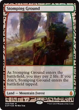 踏み鳴らされる地/Stomping Ground - マジック：ザ・ギャザリング（MTG