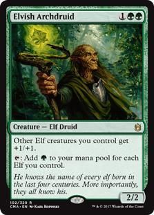 ����դ���ɥ륤��/Elvish Archdruid