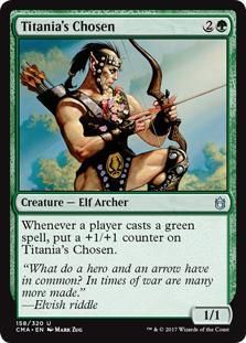 �ƥ����˥������Ф줷���/Titania's Chosen