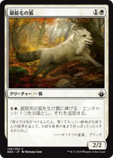 銀筋毛の狐/Silverchase Fox