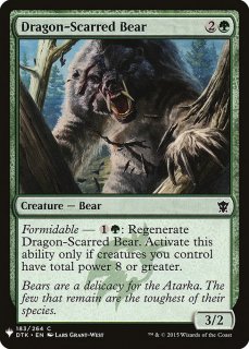 ζ餤η/Dragon-Scarred Bear