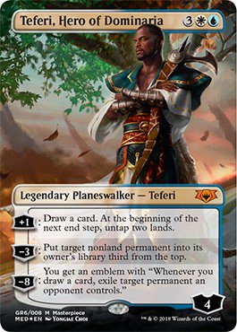 ドミナリアの英雄、テフェリー/Teferi, Hero of Dominaria - マジック