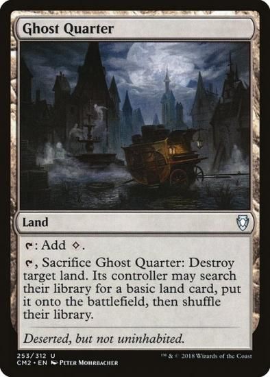 MTG 幽霊街 Ghost Quarter 初版日本語foil MTG 幽霊街 Ghost Quarter 初版日本語foil