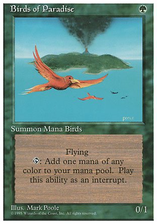 極楽鳥/Birds of Paradise - マジック：ザ・ギャザリング（MTG）の通販