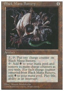 ¢/Black Mana Battery