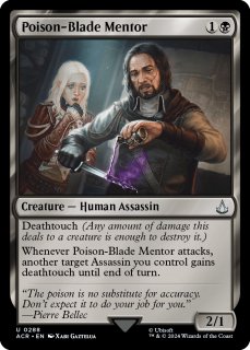 Poison-Blade Mentor