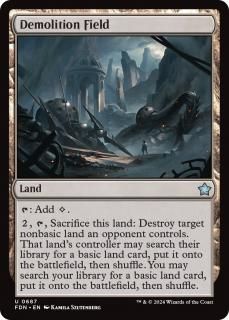 ˾/Demolition Field
