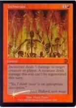/Incinerate