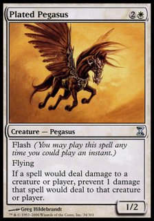 板金鎧のペガサス/Plated Pegasus