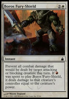 ボロスの怒りの盾/Boros Fury-Shield