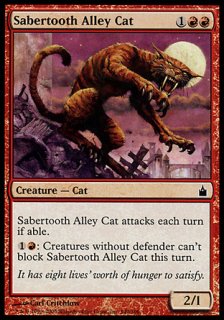 ɷǭ/Sabertooth Alley Cat