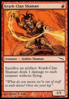 クラーク族のシャーマン/Krark-Clan Shaman