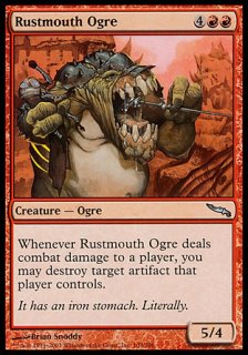 錆口のオーガ/Rustmouth Ogre