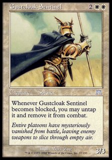 疾風衣の歩哨/Gustcloak Sentinel