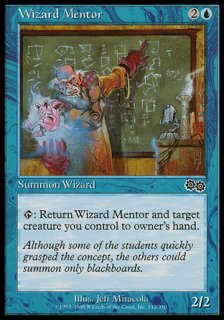 魔術師の導師/Wizard Mentor