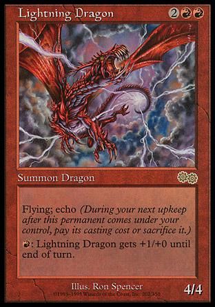 購入しましたが 稲妻のドラゴン / Lightning Dragon プロモ FOIL