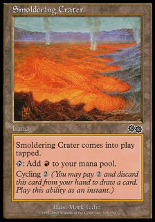 薄煙の火口/Smoldering Crater