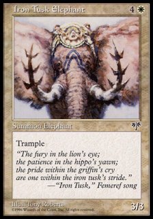 鉄の象牙/Iron Tusk Elephant