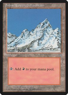冠雪の山/Snow-Covered Mountain