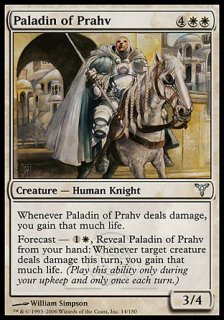 プラーフの聖騎士/Paladin of Prahv