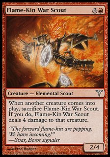 炎の血族の戦場偵察兵/Flame-Kin War Scout
