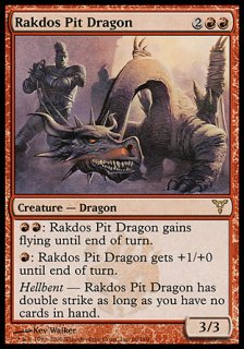 ラクドスの地獄ドラゴン/Rakdos Pit Dragon