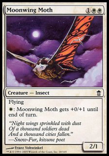 月翼の蛾/Moonwing Moth