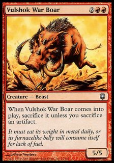 ヴァルショクの戦猪/Vulshok War Boar