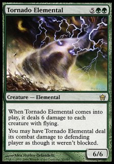 大竜巻の精霊/Tornado Elemental