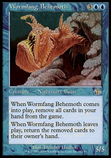 寄生牙のベヒモス/Wormfang Behemoth