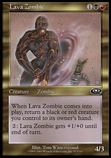 溶岩のゾンビ/Lava Zombie