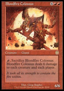 沸血の巨像/Bloodfire Colossus