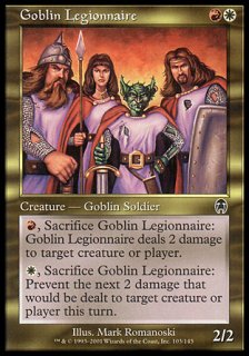ゴブリンの軍団兵/Goblin Legionnaire