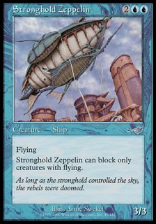 要塞の飛行船/Stronghold Zeppelin