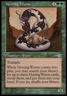 巣ごもりワーム/Nesting Wurm