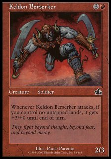 ケルドの狂戦士/Keldon Berserker