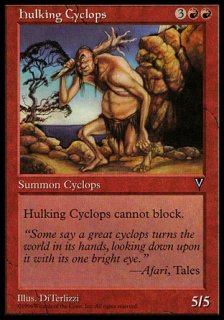 巨体のサイクロプス/Hulking Cyclops