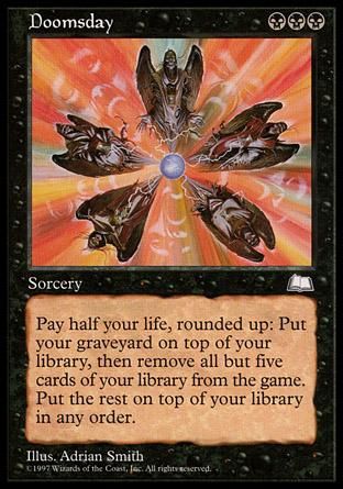 全国宅配無料 mtgの人気アイテム MTG 最後の審判/Doomsday 初版4枚