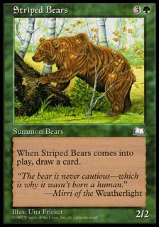 ޥ/Striped Bears