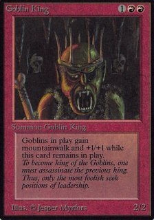 ֥β/Goblin King