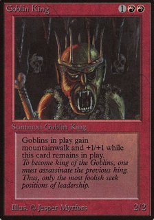 ֥β/Goblin King