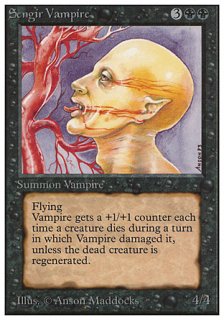 センギアの吸血鬼/Sengir Vampire