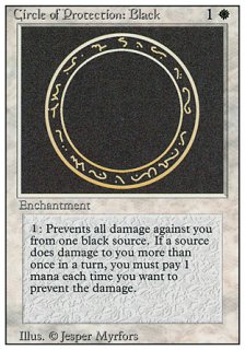 ɸ/Circle of Protection: Black
