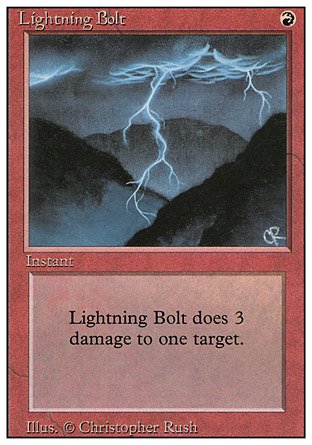 稲妻/Lightning Bolt - マジック：ザ・ギャザリング（MTG）の通販専門店　「 MTG Guild 」