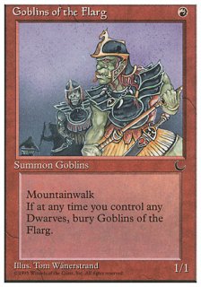 フラーグのゴブリン/Goblins of the Flarg