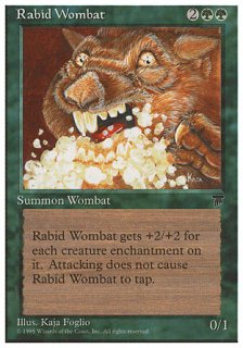 狂暴ウォンバット/Rabid Wombat